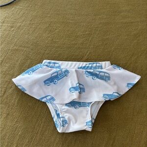 Kate Quinn Blue and White Kids Swim Bottoms